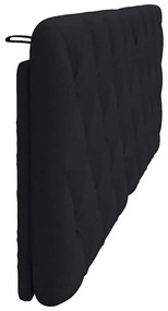 Almofadão de cabeceira 160 cm tecido preto