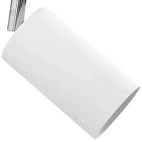 Spotlight de Teto 4 Vias Ajustável Branco GU10