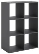 Estante Loni 2x3 cinzenta
