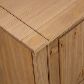 Móvel de TV 120x40x50 cm madeira de pinho maciça Panama