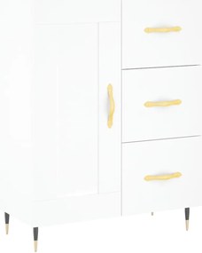 Armário alto 69,5x34x180 cm derivados de madeira branco