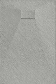 Mexen Hugo base de duche retangular SMC 100 x 80 cm, cinza - 42618010