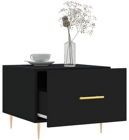 Mesa de centro 50x50x40 cm derivados de madeira preto