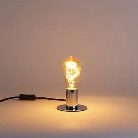Lâmpada de filamento espiral LED regulável E27 ST64 goldline 270lm 2100K