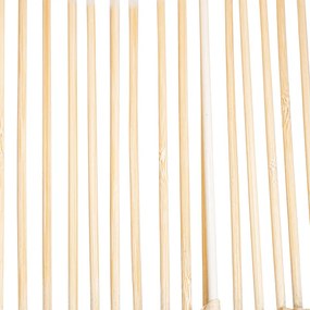 Luminária de teto escandinava de bambu - Natasja Rústico