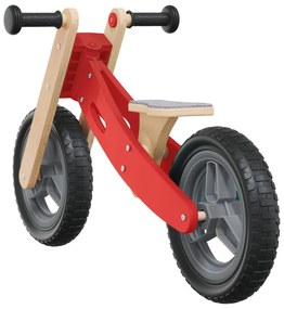 Bicicleta de equilíbrio para crianças vermelho