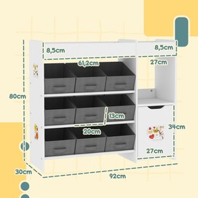 AIYAPLAY Organizador de Brinquedos para Crianças Organizador Infantil