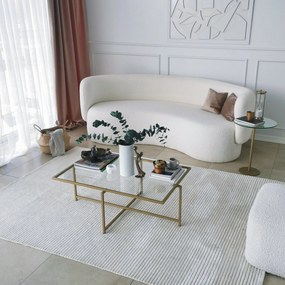 Mesa de Centro Sun S408 – Dourado – 94x35x64 cm