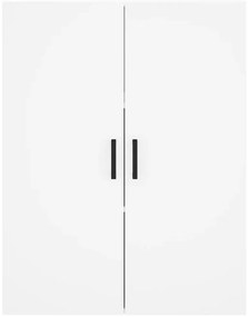 Armário alto 69,5x34x180 cm derivados de madeira branco