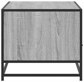 Mesa de centro 100x50x45cm derivados madeira/metal cinza sonoma