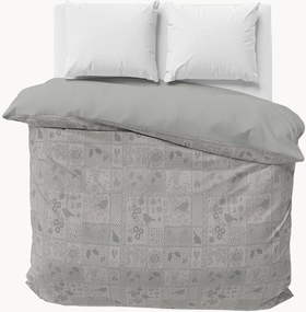 Capa de edredão jacquard Secret Garden Grey