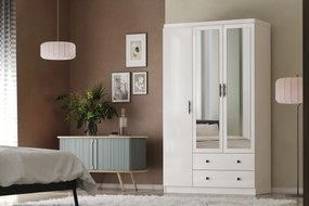 Roupeiro Lavinia – Branco – 105x210x50 cm