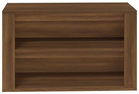 Sapateira 75x35x45 cm derivados de madeira carvalho castanho