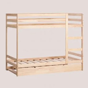 Beliche de madeira para colchão de 90 cm Cooper Kids Beliche - Sklum