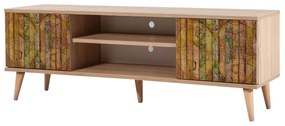 Móvel TV Truva – Carvalho Sonoma – 140x50x40 cm