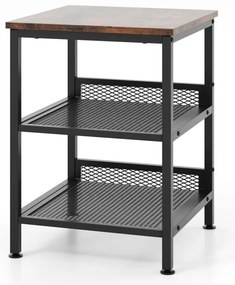 Mesa de console dourada de 110 cm, mesa de entrada com tampo de mármore falso - branca e dourada
