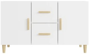 Aparador 100x36x60 cm derivados de madeira branco