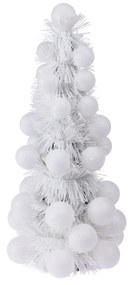 Árvore Natal Bolas Branca 33CM