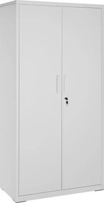 Armário para arquivos multifuncional e de arrumação 40 x 80 x 180 cm cinzento