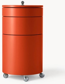Gaveteiro redondo com rodas Barboy, Design Verner Panton