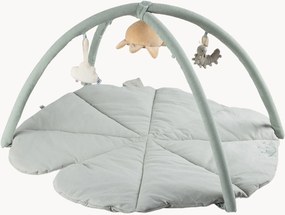 Tapete de atividades artesanal com arco de atividades Woodland