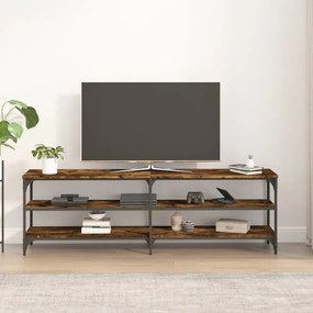 Móvel para TV 160x30x50 cm derivados de madeira carvalho fumado