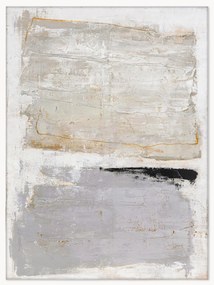 Quadro de parede pintado à mão com moldura de madeira Scenario