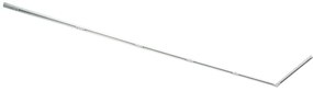Sistema de iluminação de calha moderno branco monofásico 300cm - Iconic Moderno