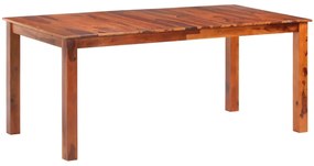 Mesa de jantar 180x90x76 cm madeira maciça