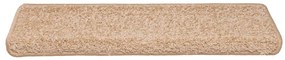 Tapetes de escadas 30 pcs 65x21x4 cm dourado
