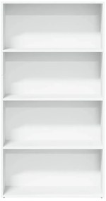 Estante 80x30x152 cm derivados de madeira branco