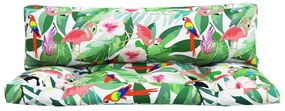 Almofadões p/ móveis de paletes 2 pcs tecido oxford multicor