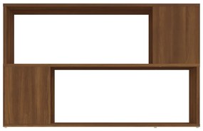 Estante 100x24x63 cm derivados de madeira carvalho castanho