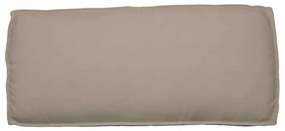 Capa de Palete pra Assento/Costas Taupe 120x50x12 cm em Tecido Oxford