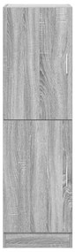 Armário cozinha 38x41,5x131,5cm derivados madeira sonoma cinza