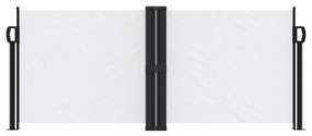 Toldo lateral retrátil 100x600 cm branco