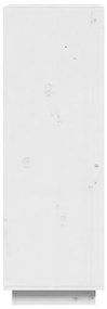 Estante/divisória 60x35x103 cm pinho maciço branco