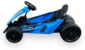 Kart elétrico Infantil drift Go-Kart, potência 24V Azul