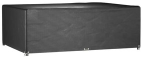 Capas p/ mobília jardim 2 pcs 12 ilhós 270x180x90 cm retangular