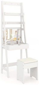 Mesa de cabeceira com portas USB e tomadas e porta-revistas, mesa lateral de armazenamento, mesa natural