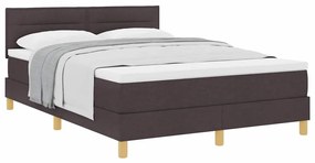 Cama Box com Colchão Castanha 140x200 cm Tecido