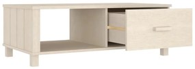 Mesa de centro HAMAR 100x55x35 cm pinho maciço castanho-mel
