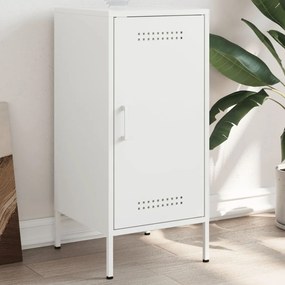 Aparador 36x39x79 cm aço branco