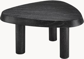 Mesa de centro em madeira de mindi com forma orgânica Briël, Alt 36 cm