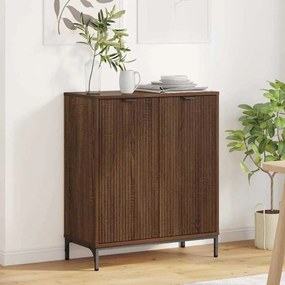 vidaXL Buffet Carvalho castanho 69.5 x 33 x 82 cm Madeira processada