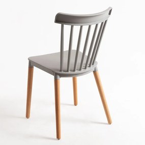 Cadeira Ygol Cinzento - Design Nórdico