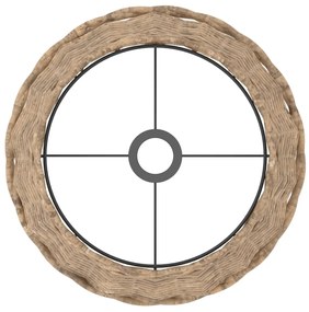 Abajur Ø38x23 cm vime castanho