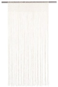 Cortina macramé 140x240 cm algodão