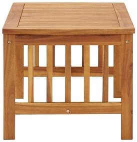 Mesa de centro 102x50x43 cm madeira de acácia maciça