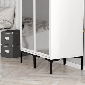 Guarda-roupa Kumsal RR – Branco – 80x47,5x201,4 cm